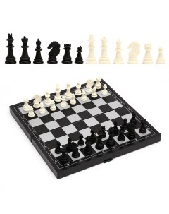 Шахматы магнитные доска 24 5 х 24 5 см Nobrand