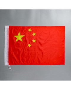 Флаг китая 60 х 90 см полиэфирный шелк Take it easy
