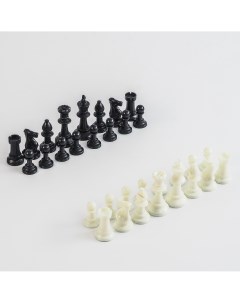 Шахматные фигуры пластик король h 7 5 см пешка h 3 5 см Nobrand