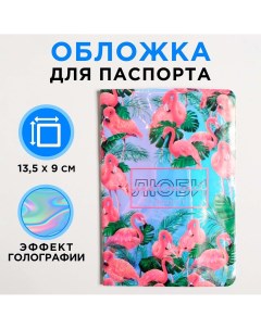 Голографичная паспортная обложка Nobrand