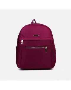 Рюкзак на молнии цвет фиолетовый Nobrand