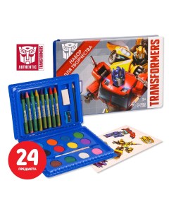 Набор для творчества transformers 24 предмета Hasbro