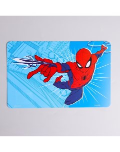 Коврик для лепки формат а4 голубой человек паук Marvel