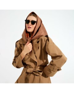 Платок женский casual collection цвет коричневый Minaku