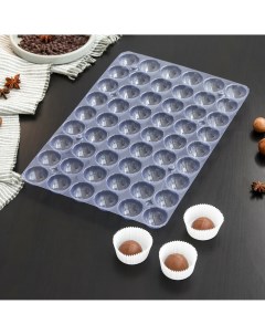 Форма для шоколада и конфет из 2 х частей Nobrand