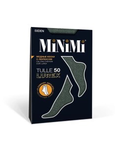 Mini tulle lurex 50 носки verde foresta Minimi