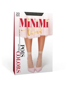 Mini pois colors 20 носки nero Minimi