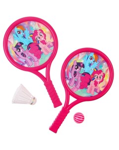Набор игровой ракетки воланчик и мячик my little pony Hasbro