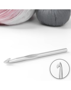 Крючок для вязания с тефлоновым покрытием d 10 мм 15 см Арт узор