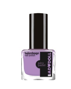 Лак для ногтей jucy pastel тон 309 фиолетовый 6мл Belordesign