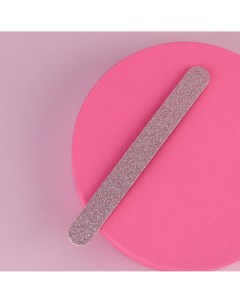 Пилка для ногтей абразивность 180 240 цвет розовый Beauty fox