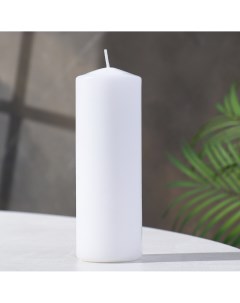 Свеча цилиндр 5х15 см 14 ч белая Дарим красиво