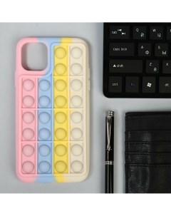 Чехол pop it для iphone 11 pro max силиконовый разноцветный Nobrand