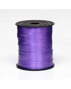 Лента простая матовая фиолетовая 0 5 см х 225 м Nobrand