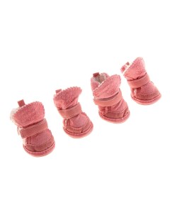 Ботинки элеганс набор 4 шт размер 3 подошва 5 х 4 2 см розовые Nobrand