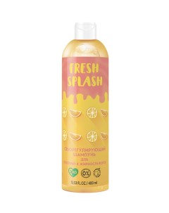 Fresh splash шампунь себорегулирующий для склонных к жирности волос 400 мл Bio world