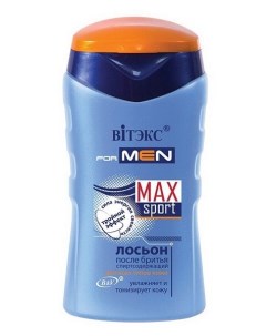 For men max sport лосьон после бритья для всех типов кожи 150 мл Витэкс