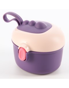 Контейнер для хранения детского питания 220 мл 110 грамм смеси фиолетовый Mum&baby