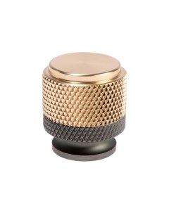 Ручка кнопка d 25 mm цвет золото серый Cappio