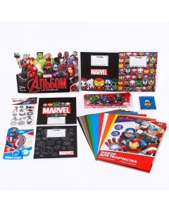 Подарочный набор для мальчика 10 предметов мстители Marvel