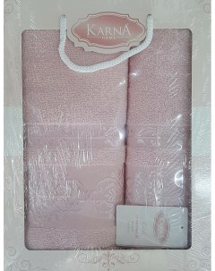 Комплект махровых полотенец 50x90 70х140 см 2 шт Karna
