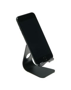Подставка для телефона с регулируемым углом наклона металл черный Nobrand