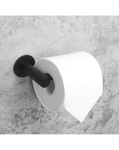 Держатель для туалетной бумаги штольц 16 2 2 5 9 5 см нержавеющая сталь цвет черный Stölz