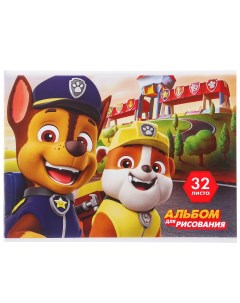 Альбом для рисования а4 32 листа Paw patrol