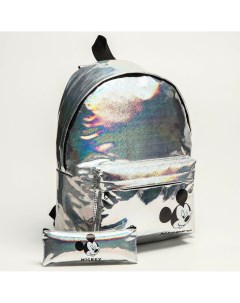 Рюкзак школьный с пеналом 38х30х11 см микки маус Disney