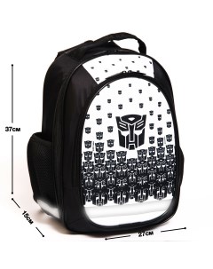 Рюкзак школьный с эргономической спинкой 37х26х15 см трансформеры Hasbro