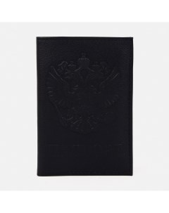 Обложка для паспорта отдел для карт цвет черный Nobrand