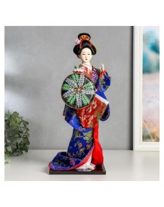 Кукла коллекционная Гейша с веткой сакуры Nnb