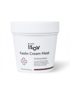 Маска Kaolin Cream Mask Сливочная для Жирной Кожи 200 мл Sorex isov