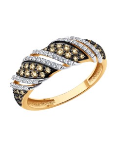 Кольцо из золота с бриллиантами Sokolov