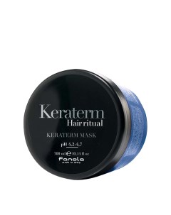 Разглаживающая маска для волос после кератинового выпрямления Keraterm 300 мл Fanola
