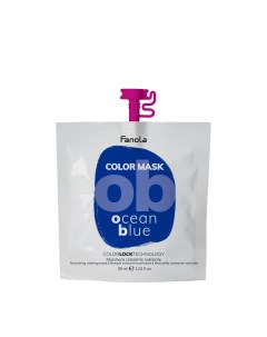 Оттеночная маска для волос Color Mask оттенок голубой 30 мл Fanola