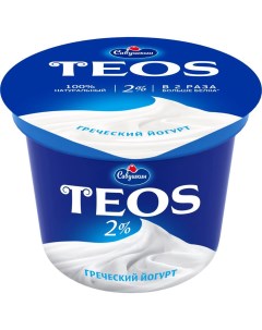 Йогурт греческий Натуральный 2 250 г Teos
