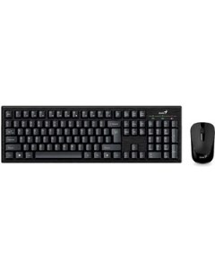 Комплект клавиатура мышь беспроводной Smart KM 8101 клавиатура KM 8101 k и мышь NX 7020 Black Genius
