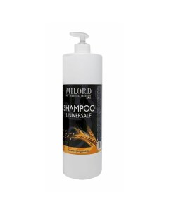 Shampoo Universale шампунь Пшеница для собак и кошек универсальный с экстрактом пшеницы с дозатором  Milord