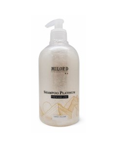 Shampoo Platinum Premium Line Super Volume шампунь для собак и кошек для придания объема 500 мл Milord