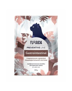 Preventive Line Gastrointestinal полнорационный сухой корм для кошек поддержание здоровья пищеварите Florida