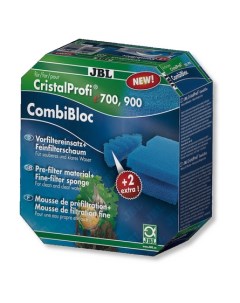 CombiBloc CristalProfi e4 7 900 1 Комплект с вставкой префильтра и губкой для внешнего фильтра Crist Jbl