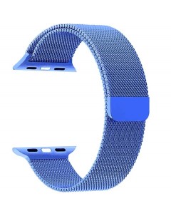 Ремешок из нержавеющей стали для Apple Watch 38 40 41 mm LYAMBDA CAPELLA DS APM02 40 BL Blue CAPELLA Lyambda