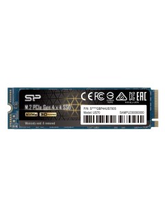 Внутренний SSD накопитель Silicon Power 2TB US70 M 2 2280 SP02KGBP44US7005 2TB US70 M 2 2280 SP02KGB Silicon power