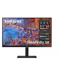 Монитор Samsung ViewFinity S8 27 IPS 3840x2160 60Гц черный S27B800PXI ViewFinity S8 27 IPS 3840x2160