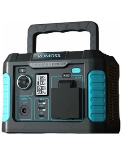 Внешний аккумулятор Power Bank RS300 81600мAч черный Romoss