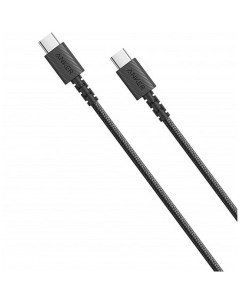 Кабель USB Type C Type C 0 9м Powerline Select черный Anker