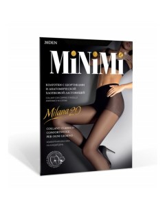 Колготки Mini Milana 20 DEN 2 nero шортики Minimi