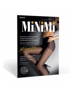 Колготки Mini Milana 20 DEN 3 nero шортики Minimi