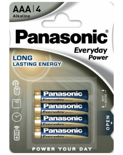 Батарейки LR03 Everyday Power BL4 4шт Panasonic